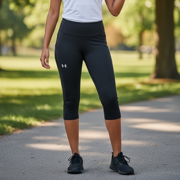 Under Armour Pants - Under Armour Women's Black Capri Pants